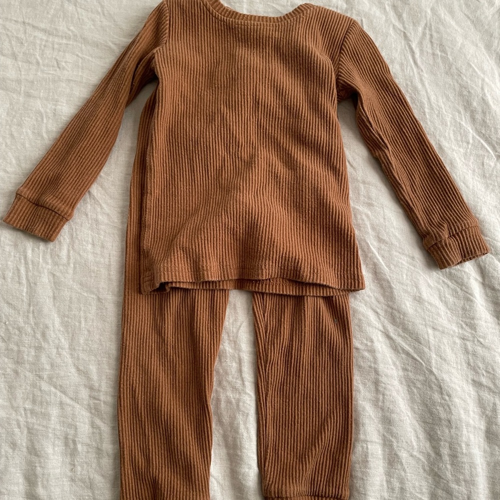 Mebie baby ribbed set
